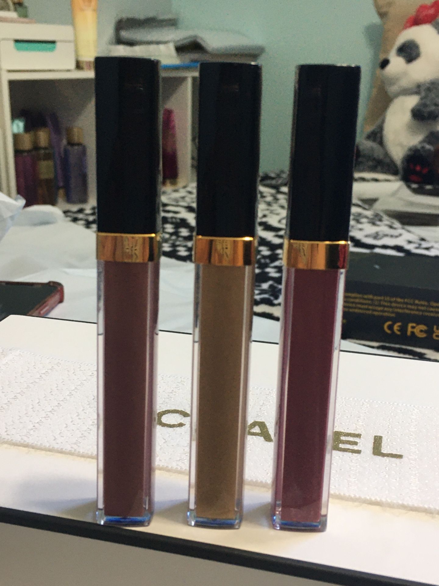 3 set Chanel Rouge Coco Gloss 119, 712, 722. Brand new, No box