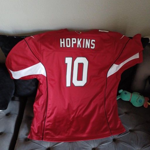 Nike On Field Men's XXL NFL Arizona Cardinals DeAndre Hopkins #10 Jersey
