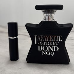Bond No. 9 Lafayette Street. (Not Full Bottle) 
