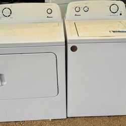 Amana  electric Washer and dryer
