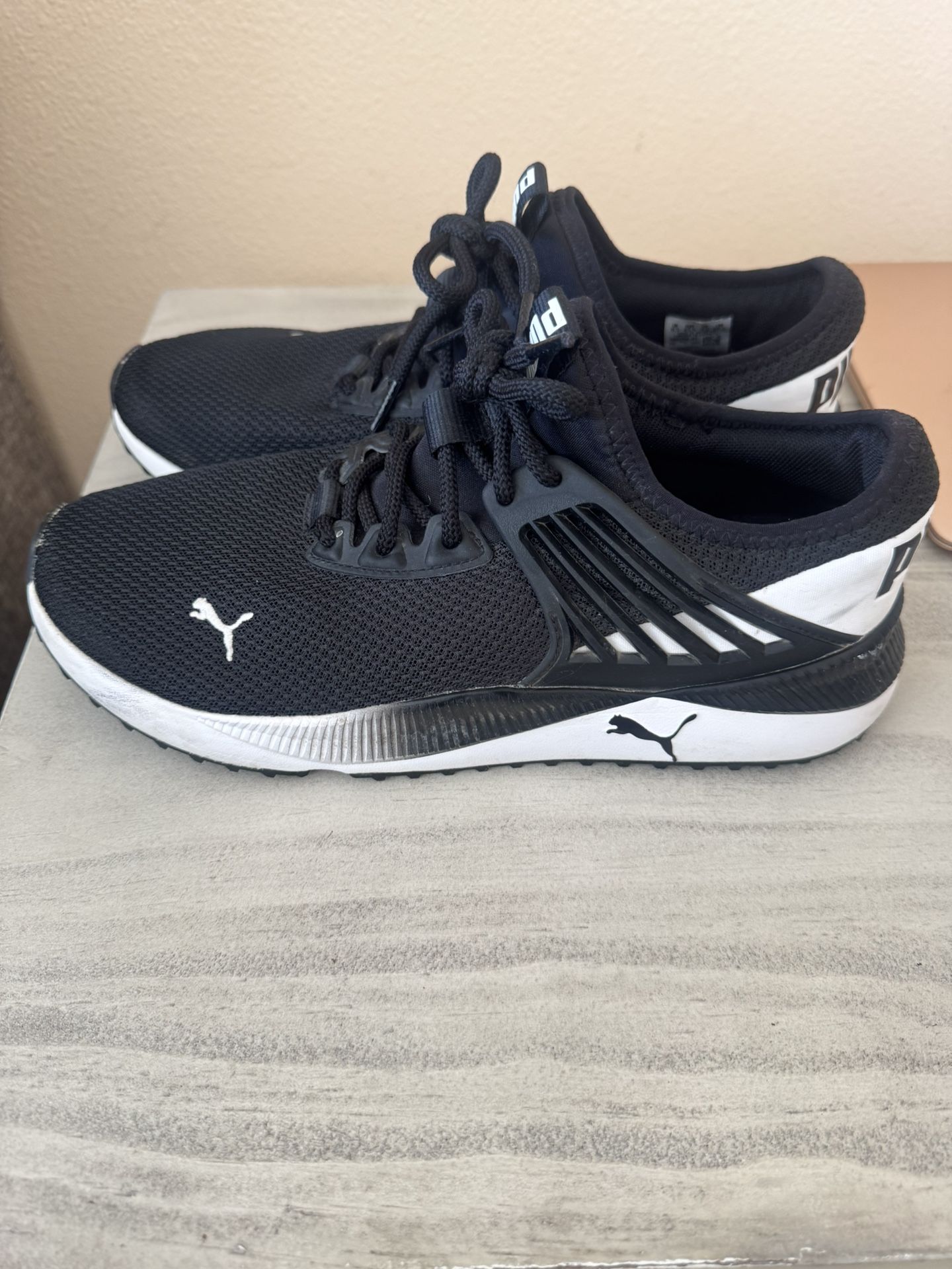 Men’s Puma Mens Pacer Future Classic Black Running Shoes Sneakers