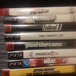 PS3 Games for sale (See the description for prices)
