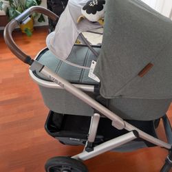 Uppababy Vista V2 Stroller With Bassinet