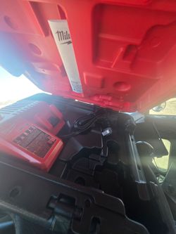 Milwaukee battery charger and case