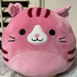 Squishmallows Flip-A-Mallows Brock Bulldog & Geraldine Tabby Cat Reversible 8” Plushie [GREAT CONDITION]