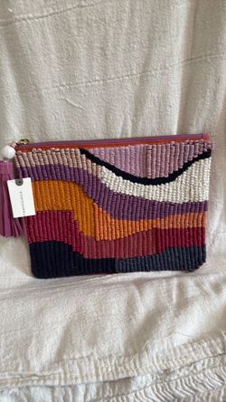 Anthropologie Beaded Clutch