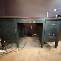 Vintage heavy duty Desk