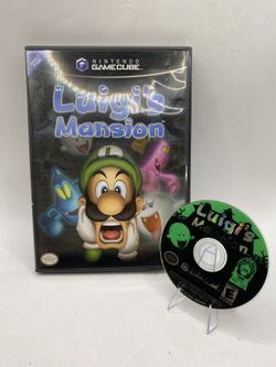 Luigis Mansion (Nintendo GameCube, 2003) Black Label  Tested authentic minty