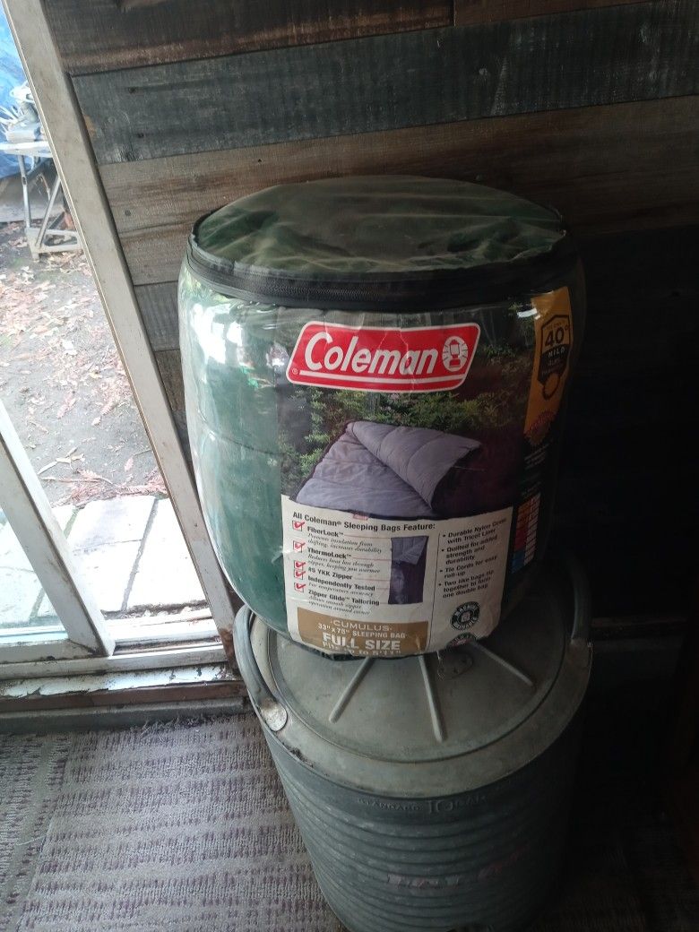 Coleman Sleeping Bag New