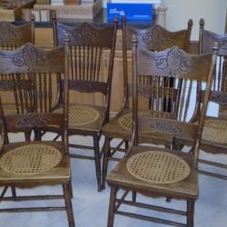 Antique Chairs With Caned Seats