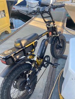 E bike.