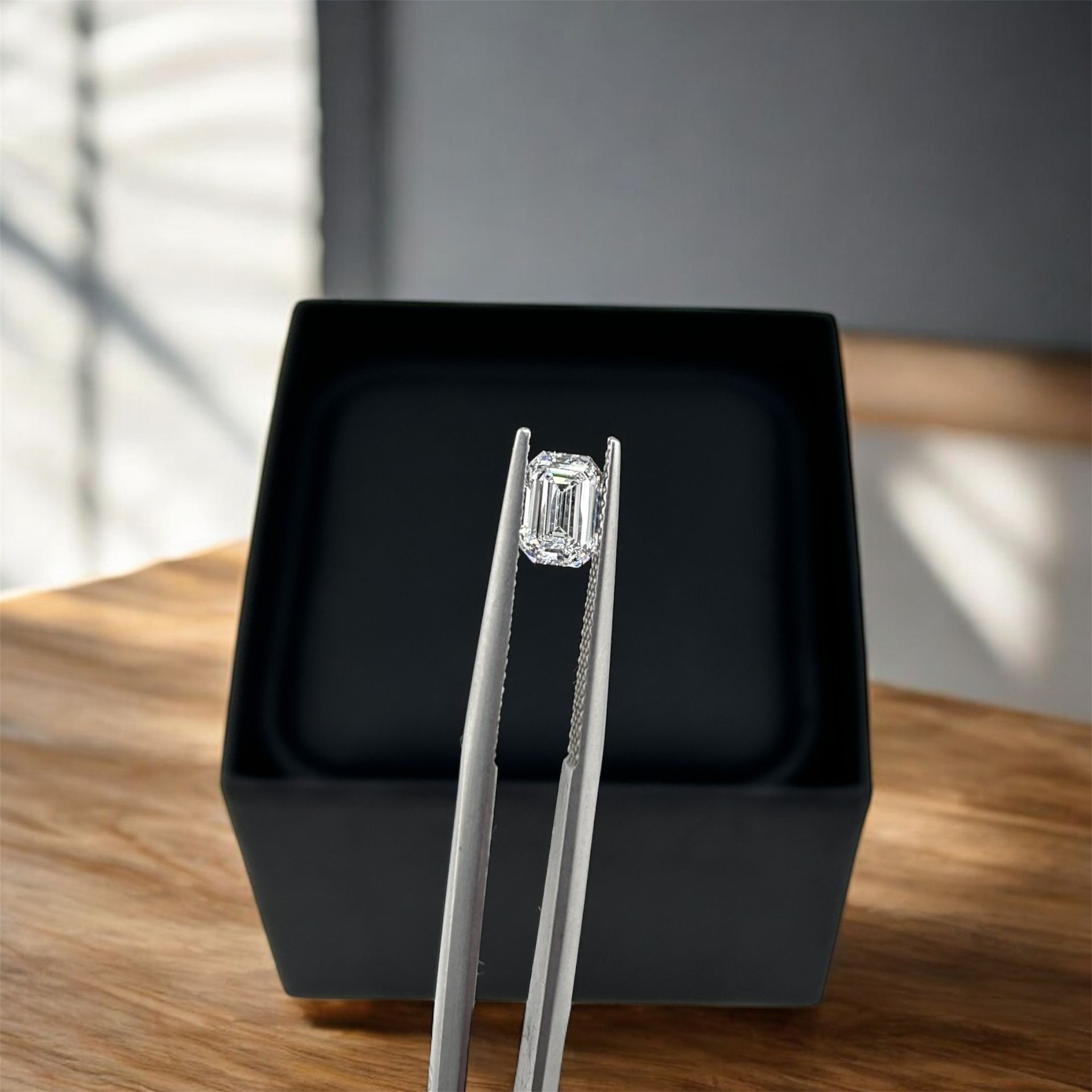 Emerald Shape Lab-Grown Certified Diamond