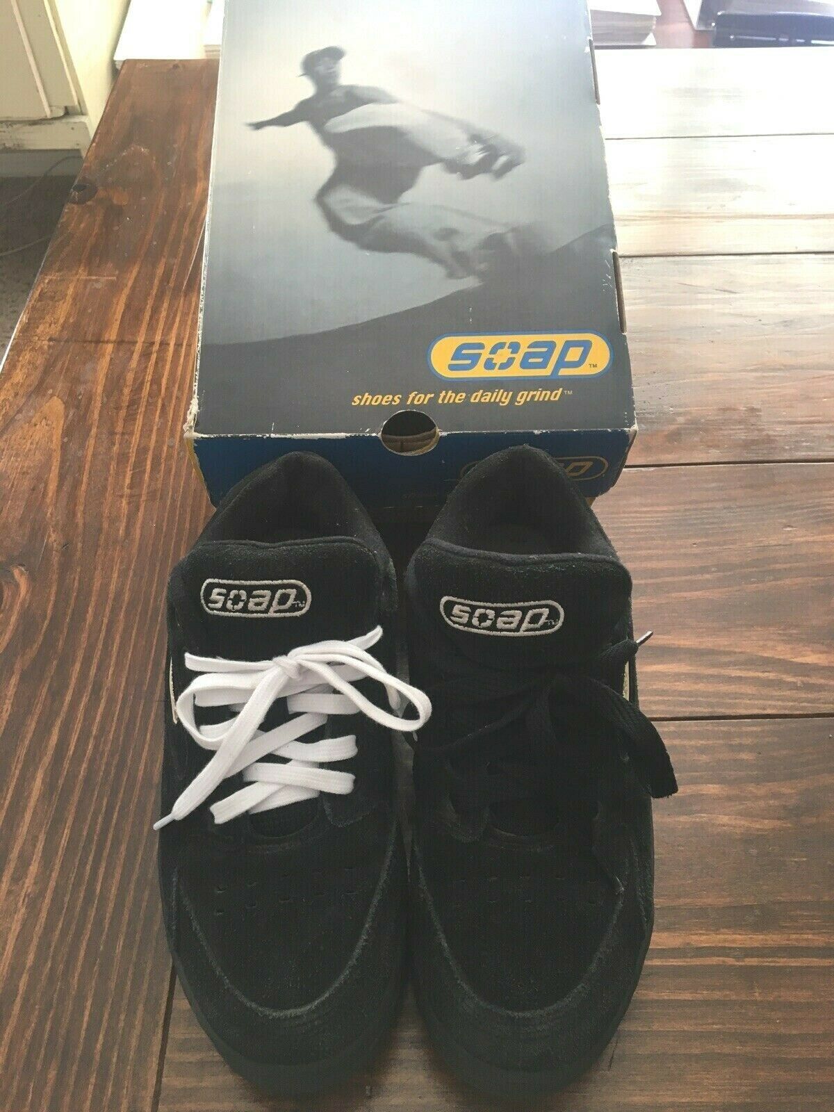 SOAP grind shoes Size 7 vintage! rare grinding shoes good condition
