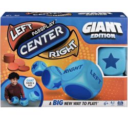Giant Edition Left Center Right Dice Game