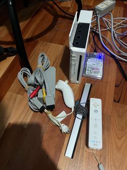 Nintendo Wii m0dded system with lots of games