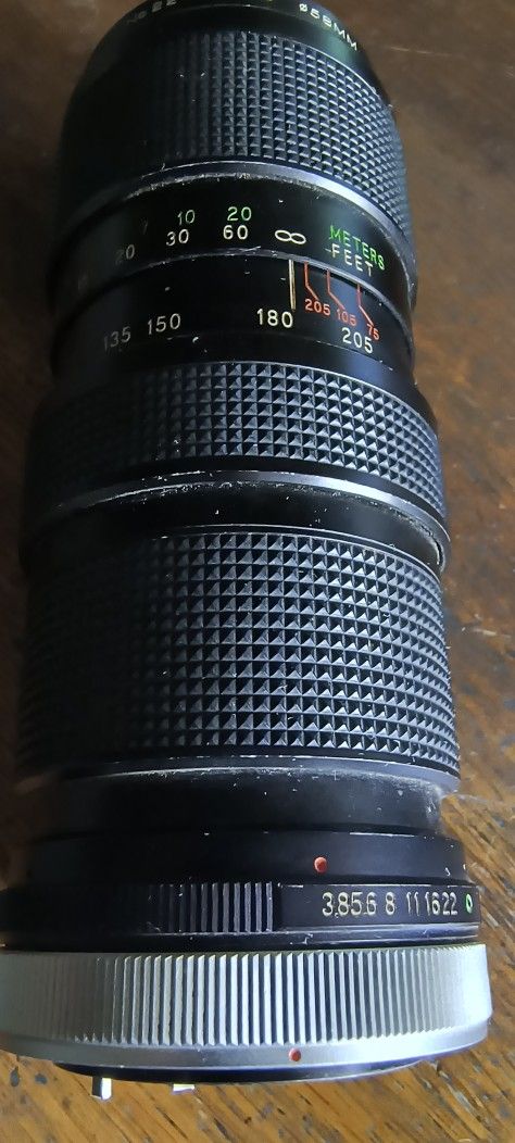 Vivitar Camera Lense