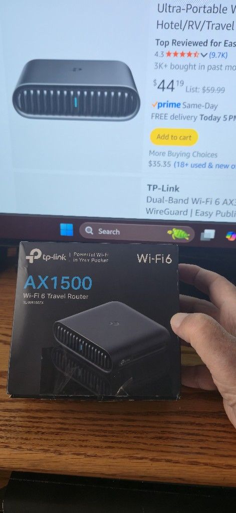 TP-Link AX 1500 Travel Router