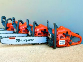 Brand new Husqvarna 450 Rancher 50.2-cc 2-cycle 20-in Gas Chainsaw