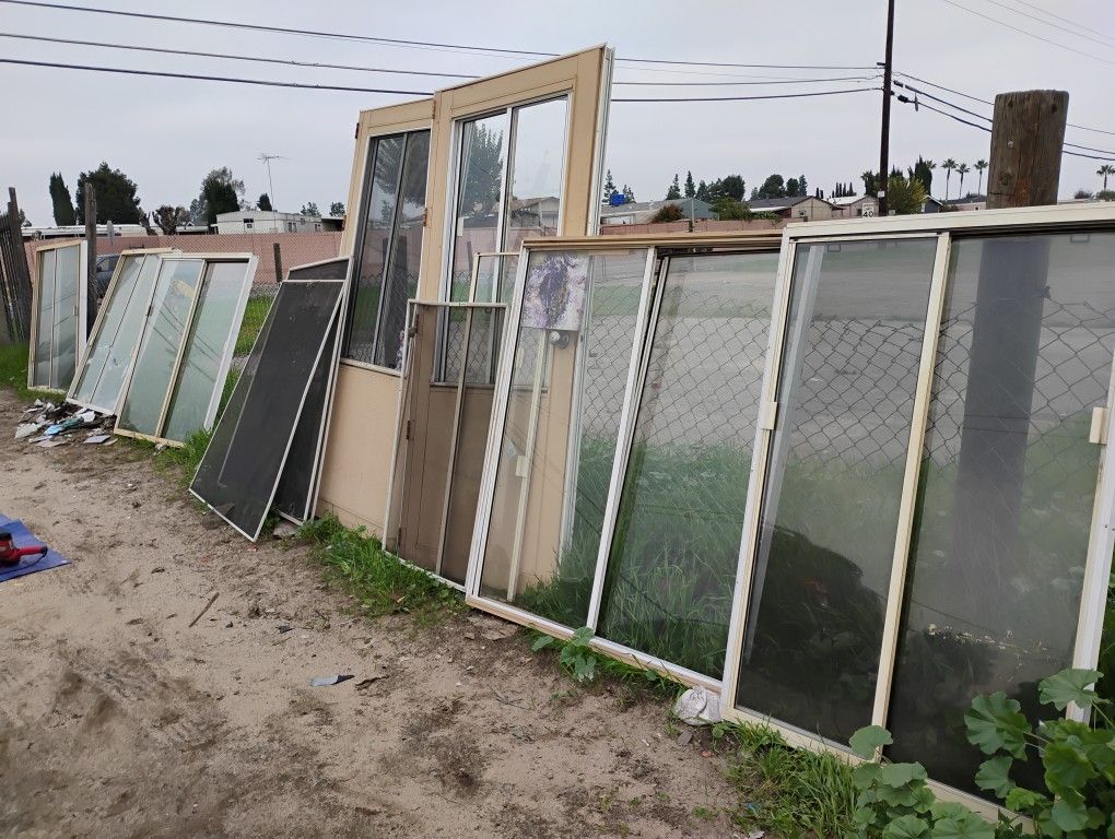 Mobile Home Windows And 2 Doors