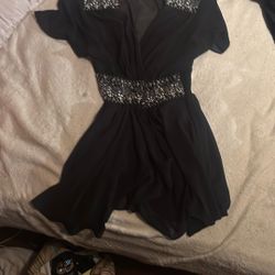 Forever 21 black Jeweled Coverup