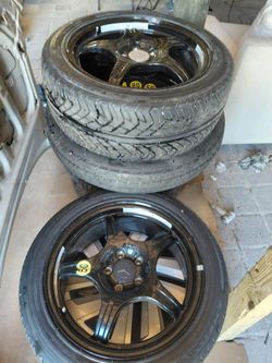 Benz 2011 Rims with tires for sale