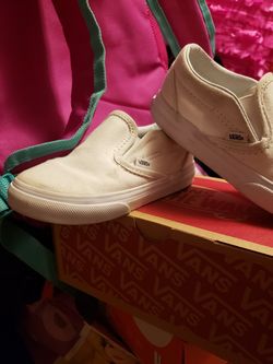 Van's size 8 for little girls