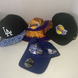 Lakers And Dodgers Hats 