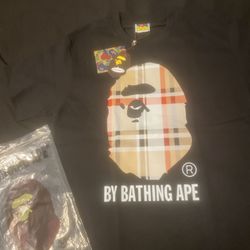 Bape X Burberry 