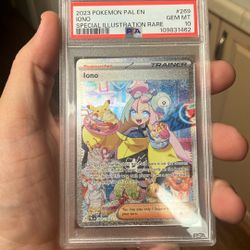 Iono Paldea Evolved PSA 10 Pokemon Card