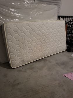 Only one twin size mattress left.