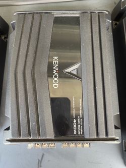 Kenwood amplifiers 2x400 watts