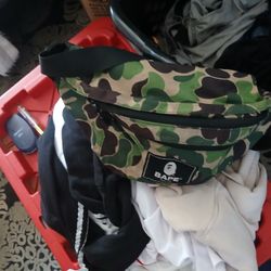 Bape Camo Side Bag
