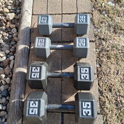 Dumbbells 25lbs,35lbs,