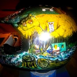 Hand Painted Helmet