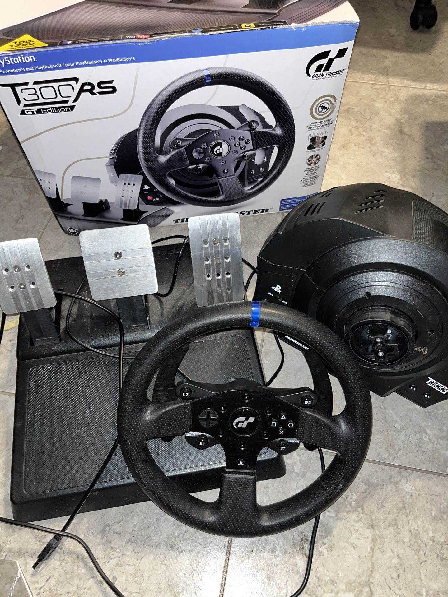 Racing Wheel w/ Pedals Thrustmaster T300 RS GT Edition