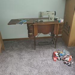 Pradd And The Free Sewing Cabinet 