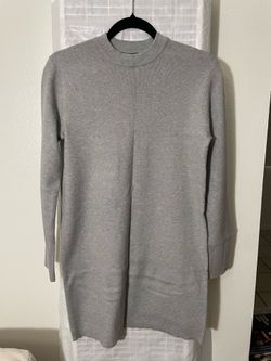 new grey sweater dress