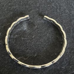 Titanium Steel Retro Intertwist Cuff