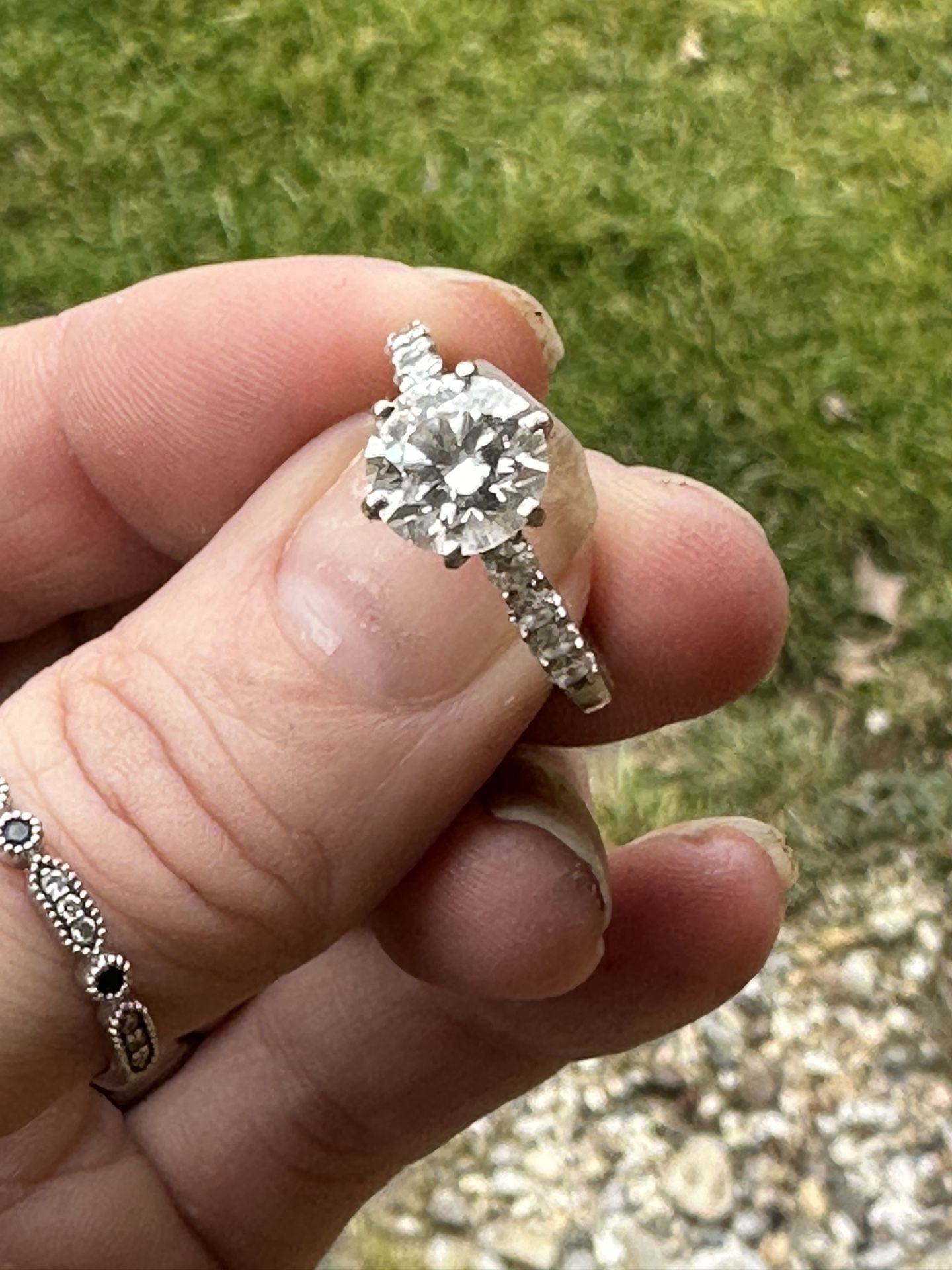 2.10 Carat Diamond Engagement Ring