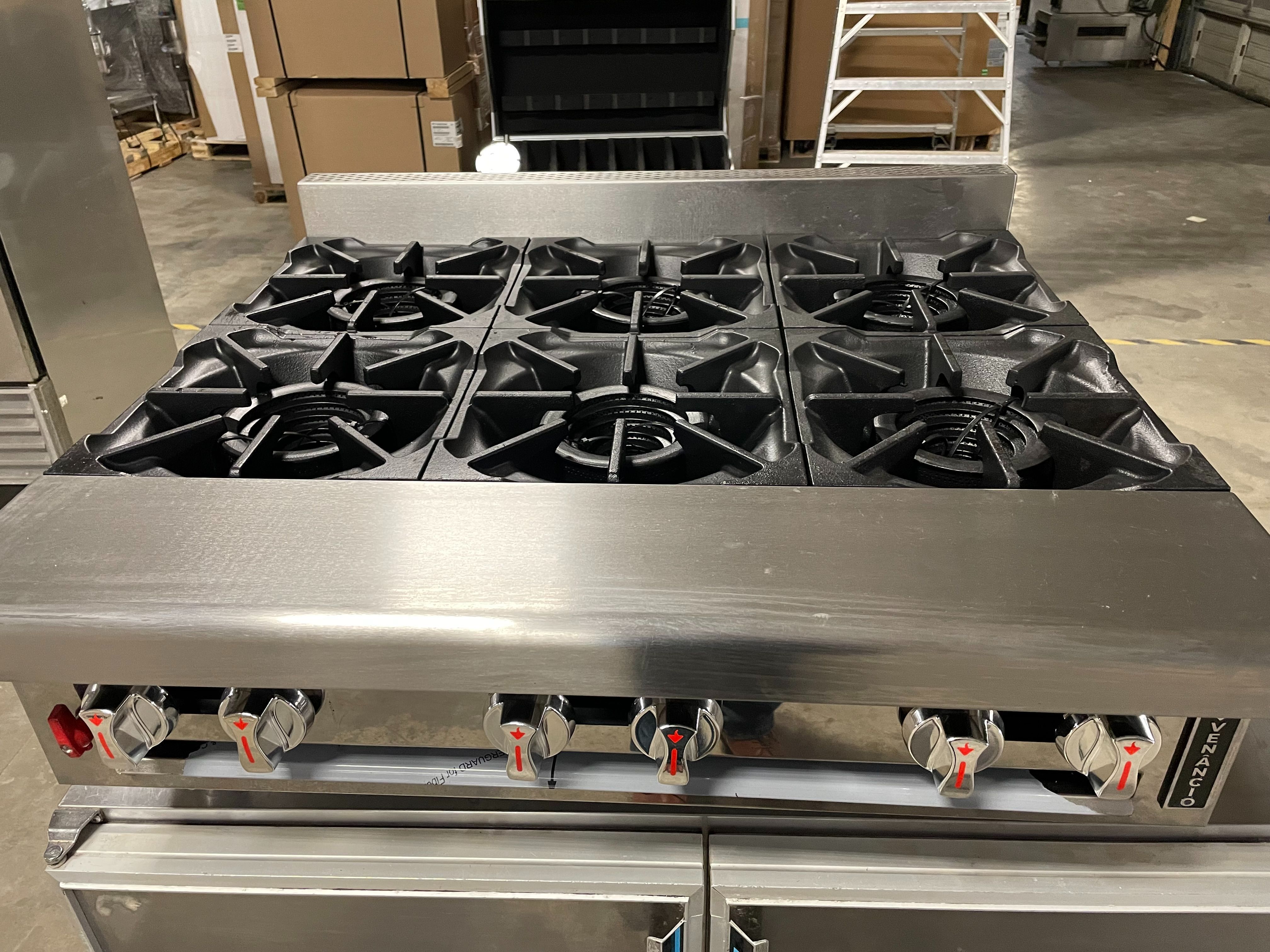 🔥 NEW Venancio 36" 6-Burner Countertop Unit! 🔥