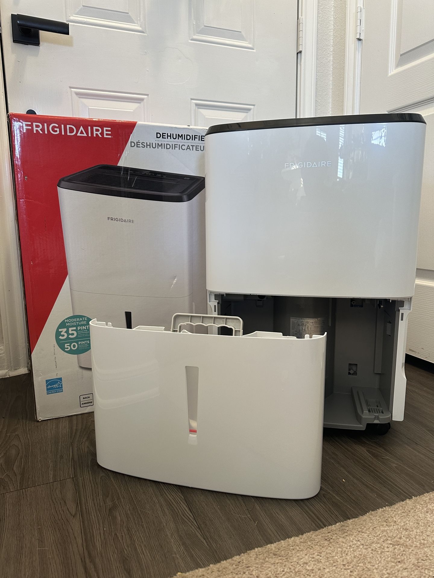 Frigidaire 35 Pint Dehumidifier - White