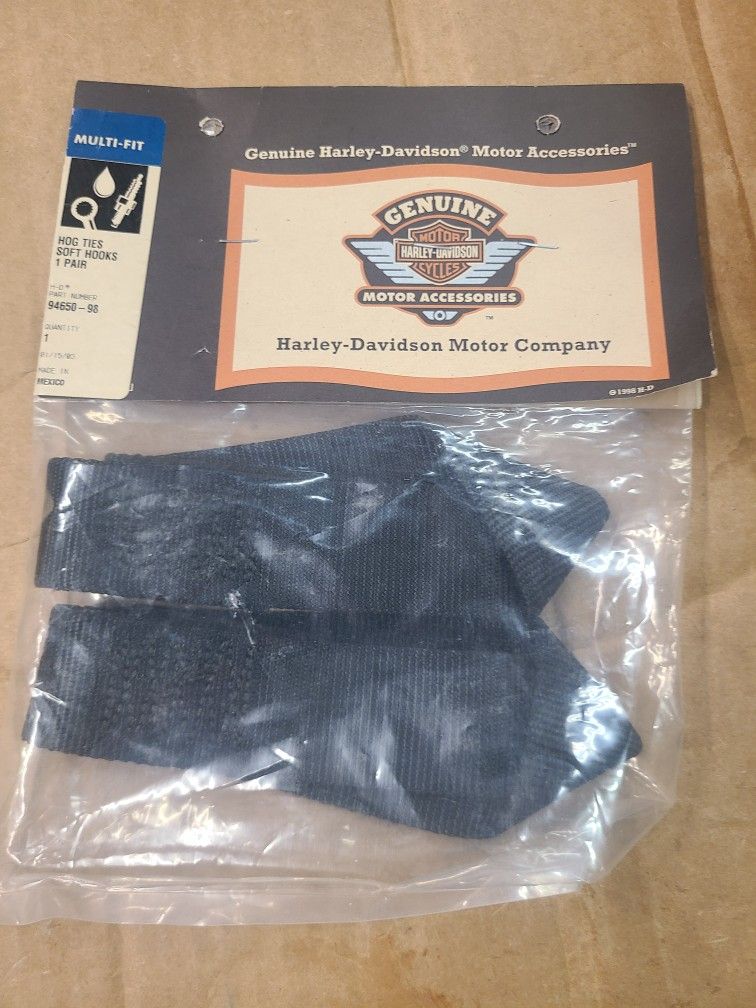 Harley Davidson Hog Ties Soft Hooks