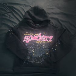 Sp5der V2 Black hoodie