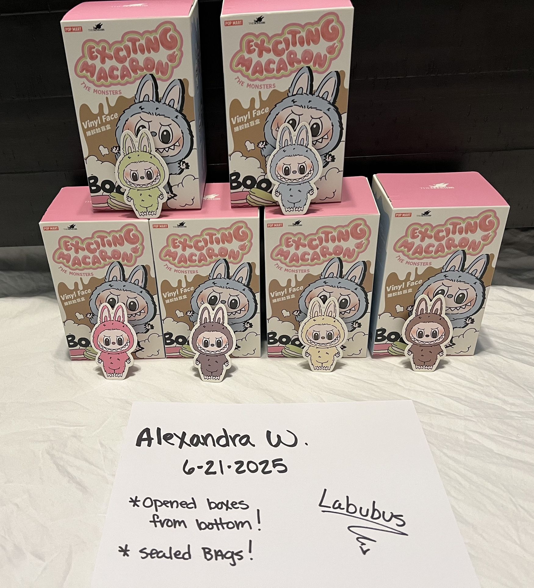 Exciting Macaron Labubus