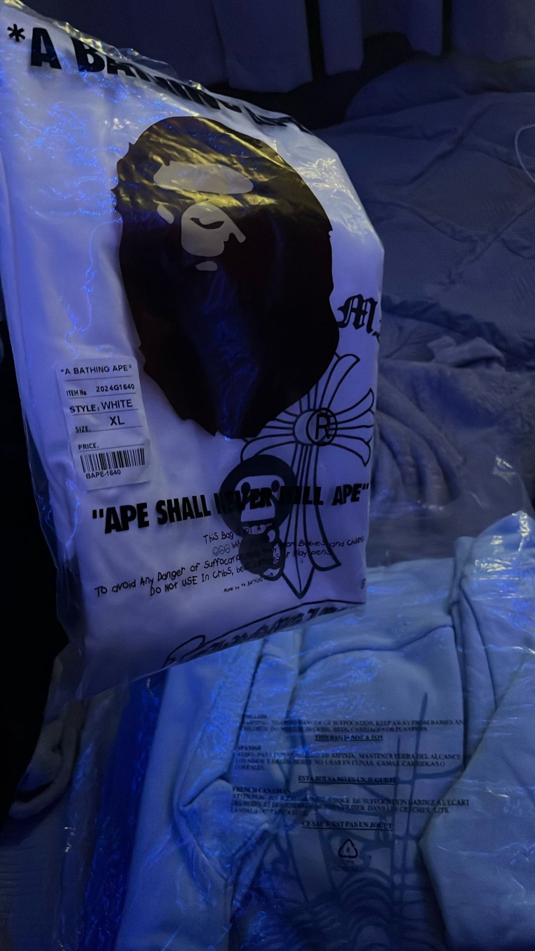 Chrome Heart Bape Size Xl