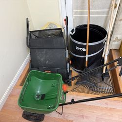 Push Lawn Sweeper,
