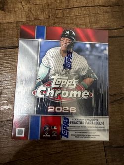 Topps Chrome Baseball 2026 Mega Box