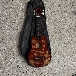 Hawaii Decorative Ukulele w/ Gig Bag – Great for Beginners or Display