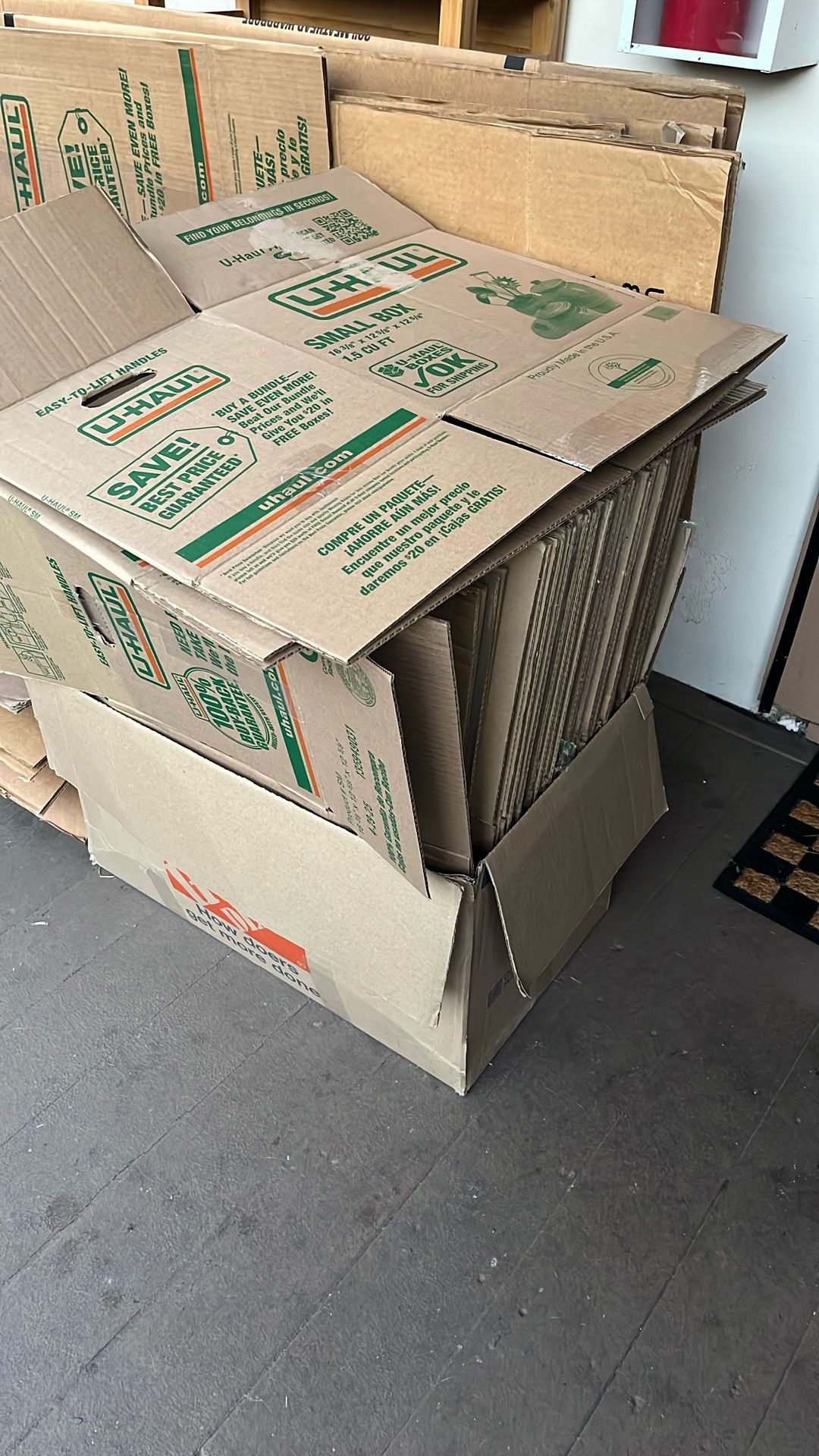 Moving boxes