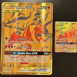 Reshiram & Charizard GX SM247 Pokemon Promo Jumbo & Standard